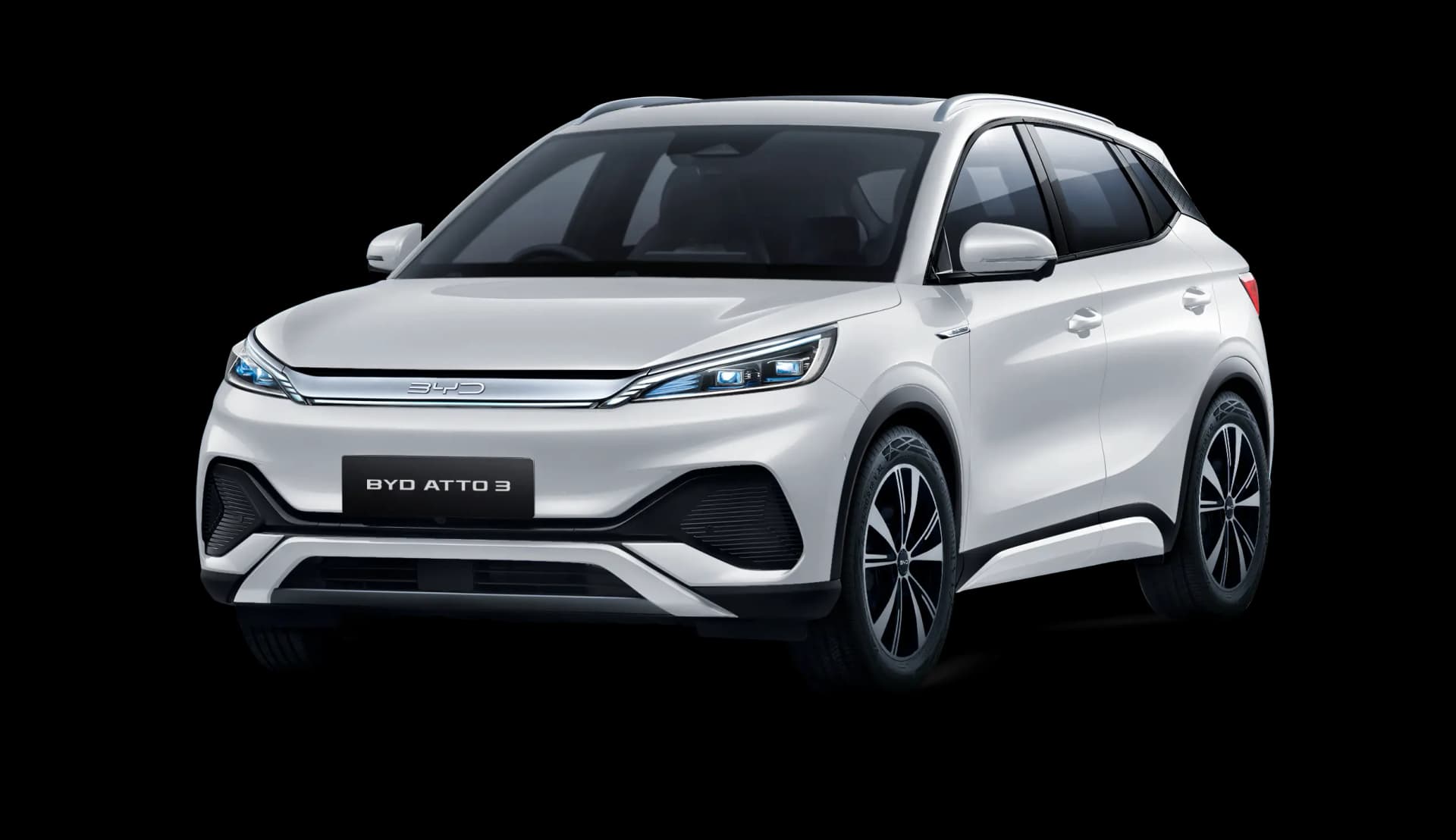 BYD ATTO 3 in Frost White
