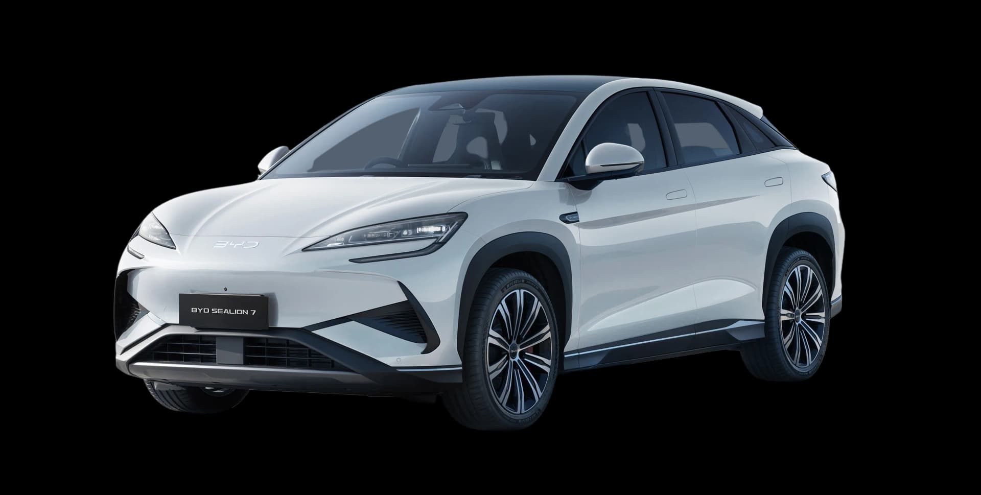 BYD SEALION 7 in Horizon white